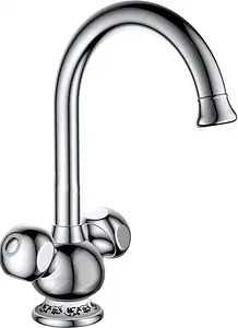Смеситель для кухни D&K Kassel Hessen хром DA1422401, 1