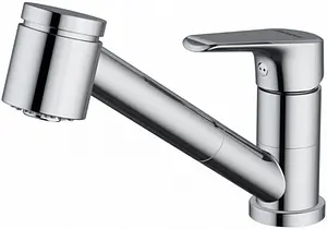 Смеситель для кухни с выдвижным изливом Damixa Origin Evo хром 820710000 Смеситель для кухни с выдвижным изливом Damixa Origin Evo хром 820710000, 1