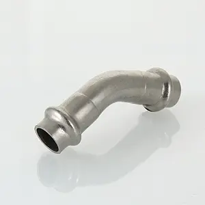 Уголок пресс двухраструбный 15мм угол 45° Valtec VT.INOX-PRESS VTi.959.I.001515, 5