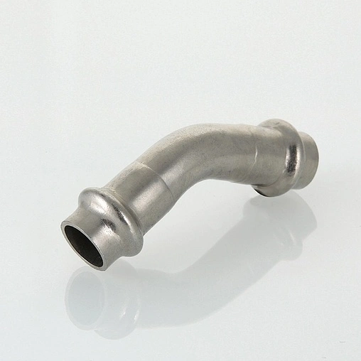 Уголок пресс двухраструбный 15мм угол 45° Valtec VT.INOX-PRESS VTi.959.I.001515