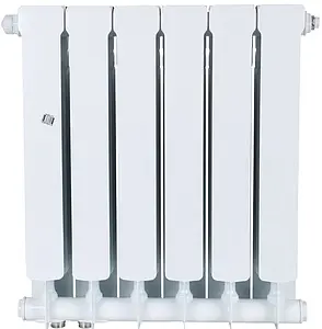 Радиатор биметаллический 6 секций нижнее правое подключение Stout Space 500 SRB-0320-050006 Радиатор биметаллический 6 секций нижнее правое подключение Stout Space 500 SRB-0320-050006, 4