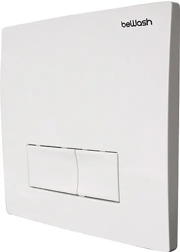 Клавиша смыва для унитаза beWash Neox P04W 500RZVP0400BY0000001 белый глянцевый