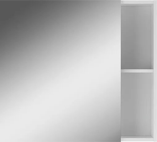 Шкаф-зеркало Айсберг Веста 80 белый DV5920HZ