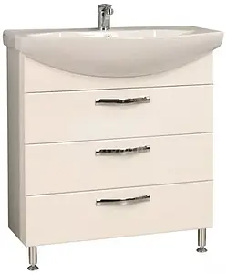 Тумба-умывальник напольный Aquaton Ария 80 H белый 1A1413K0AA010, 1