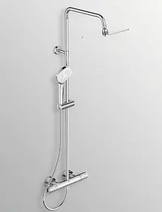 Душевая система с термостатом для душа Ideal Standard Ceratherm T100 хром A7240AA Душевая система с термостатом для душа Ideal Standard Ceratherm T100 хром A7240AA, 4