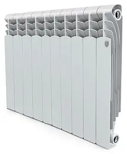 Радиатор биметаллический 10 секций Royal Thermo Revolution Bimetall 500 RTRB50010 Радиатор биметаллический 10 секций Royal Thermo Revolution Bimetall 500 RTRB50010, 1