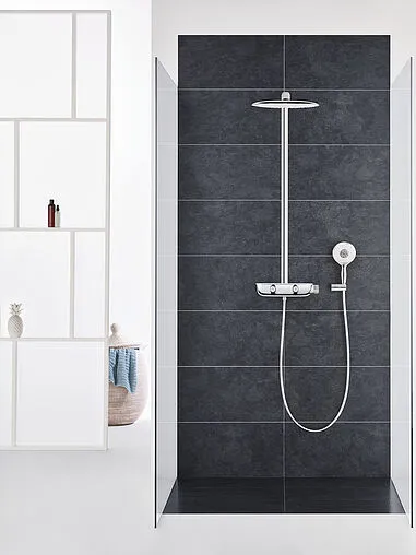 Душевая система с термостатом для душа Grohe Rainshower SmartControl 360 Mono хром/белый 26361LS0