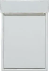 Тумба-умывальник подвесная Aquanet Милан 45 белый глянец 00339962+00281657, 4