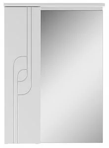 Шкаф-зеркало Айсберг Лилия 50 L белый DA2004HZ, 3
