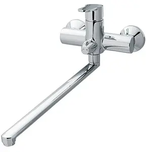 Смеситель для ванны с длинным изливом Swedbe Olymp хром 1850 Смеситель для ванны с длинным изливом Swedbe Olymp хром 1850, 3