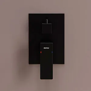 Смеситель для ванны скрытого монтажа Damixa Gala чёрный матовый 537100300 Смеситель для ванны скрытого монтажа Damixa Gala чёрный матовый 537100300, 3