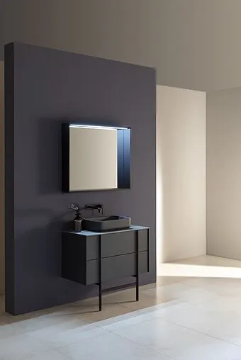 Тумба под умывальник подвесная Allen Brau Reality 80 антрацит 1.32005.AM