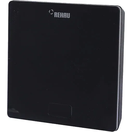Беспроводной комнатный терморегулятор 24В Rehau Nea Smart 2.0 HRB черный 13280131003