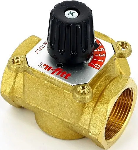 Трехходовой смесительный клапан 1¼&quot; Kvs 15.0 Uni-Fitt 360G1550