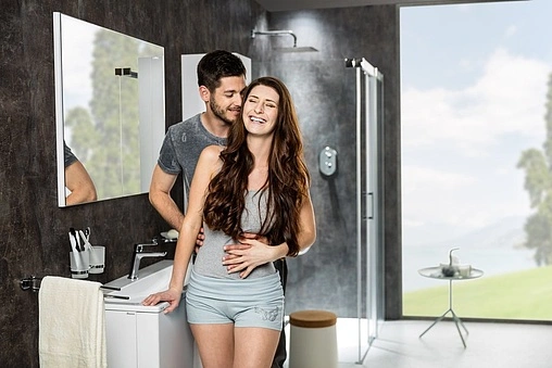 Зеркало Ravak Ring 100 серый X000000778