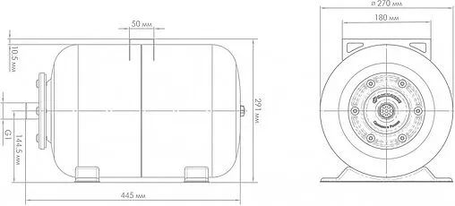 Гидроаккумулятор Джилекс Г 24 «ХИТ» 8 бар 7107