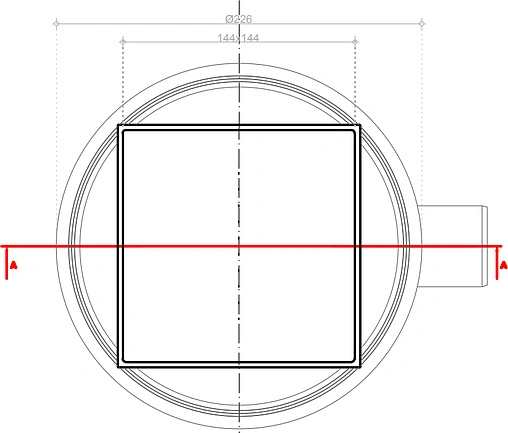 Трап горизонтальный Set Pestan Confluo Standart Ceramic 1 150x150мм 13000085 Трап горизонтальный Set Pestan Confluo Standart Ceramic 1 150x150мм 13000085