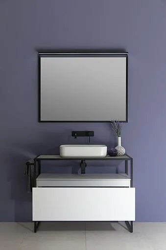 Тумба-умывальник напольная Allen Brau Priority 100 белый 1.31003.WM+