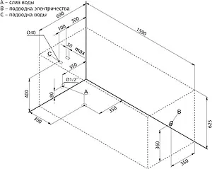 Ванна акриловая Aquanet West 160x70 00204054 Ванна акриловая Aquanet West 160x70 00204054, 3