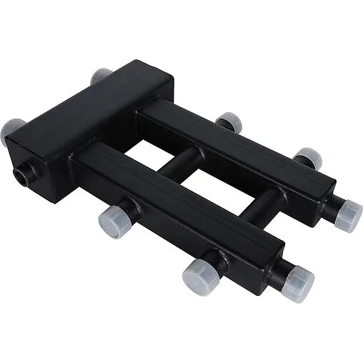 Распределительный коллектор 3 контура с гидрострелкой 1½&quot;н x 1&quot;н Rommer RDG-0060-024013