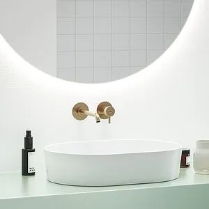 Смеситель для раковины из стены Ravak Espirit розовое золото X070352 Смеситель для раковины из стены Ravak Espirit розовое золото X070352, 3