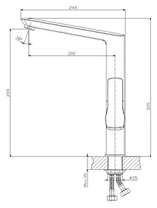Смеситель для кухни Rossinka хром Z35-26U Смеситель для кухни Rossinka хром Z35-26U, 2