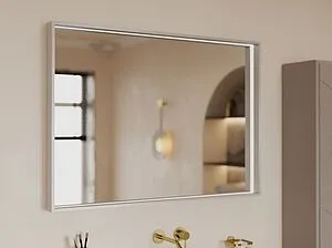 Зеркало с подсветкой Allen Brau Liberty 85x70 латунь браш 1.330013.03, 3