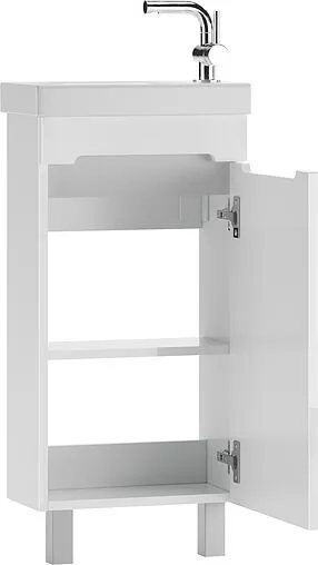 Тумба под умывальник напольная Айсберг Como 40 белый DA2504T