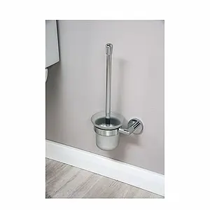 Ёршик для унитаза Aquanet хром 3688 Ёршик для унитаза Aquanet хром 3688, 3