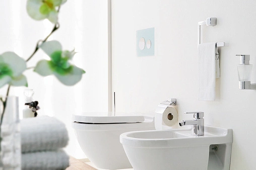 Клавиша смыва для унитаза TECEloop 9240650 кнопки/белый глянцевый, панель/стекло белый