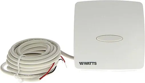 Проводной комнатный терморегулятор НО/НЗ 230В WATTS WFHT-PUBLIC белый 10021106