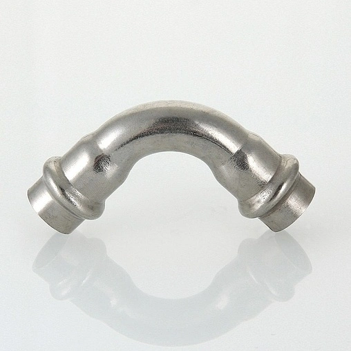 Уголок пресс двухраструбный 54мм угол 90° Valtec VT.INOX-PRESS VTi.951.I.005454