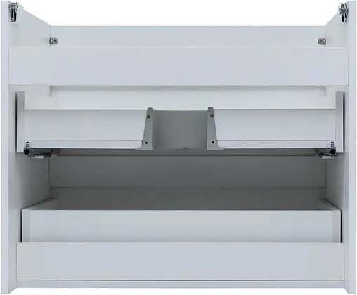 Тумба-умывальник подвесная Aquanet Нота New 75 белый глянец 00335418+00281221