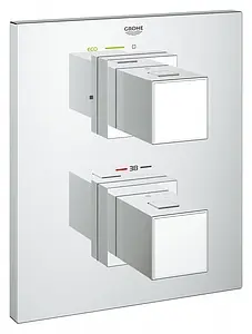 Термостат для 1 потребителя Grohe Grohtherm Cube хром 19959000, 1