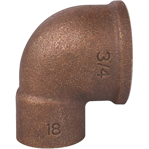 Уголок пайка переходной 18мм x ¾"в Sanha 4090g 140901834