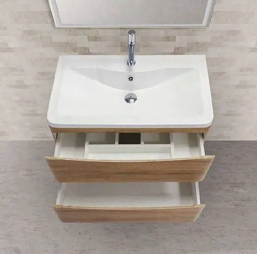 Тумба-умывальник подвесная BelBagno ACQUA 80 Rovere Rustico ACQUA-800-2C-SO-RR+