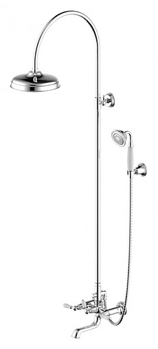 Душевая система со смесителем для ванны Bravat Art хром F65193CP-A2-RUS