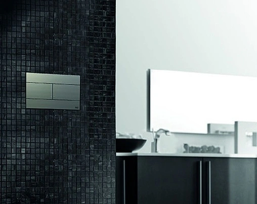 Клавиша смыва для унитаза OLI Slim 057141 сатин