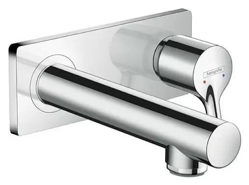 Смеситель для раковины из стены Hansgrohe Talis S хром 72110000