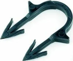 Скоба якорная для трубы в кассете 20мм Rehau 12623731002 Скоба якорная для трубы в кассете 20мм Rehau 12623731002, 1