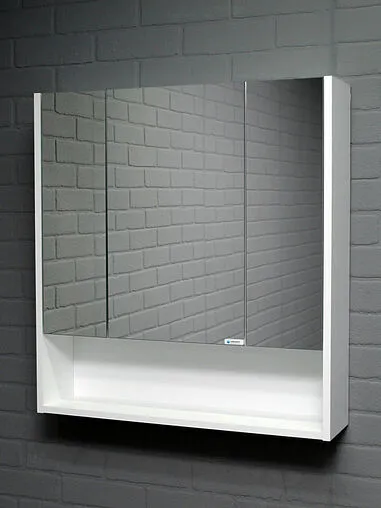 Шкаф-зеркало Айсберг Ева 70 белый DA5922HZ