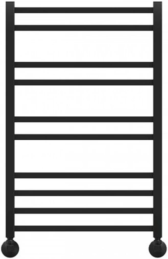 Полотенцесушитель водяной лесенка Lemark Bellario П10 500x800 черный матовый LM68810BL