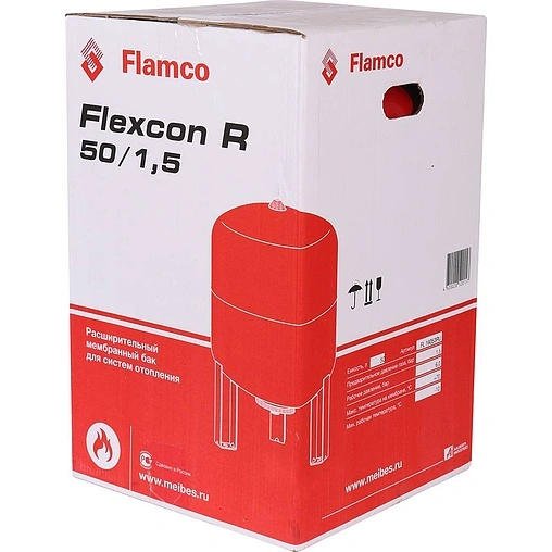Расширительный бак Flamco Flexcon R 50л 6 бар 16053RU