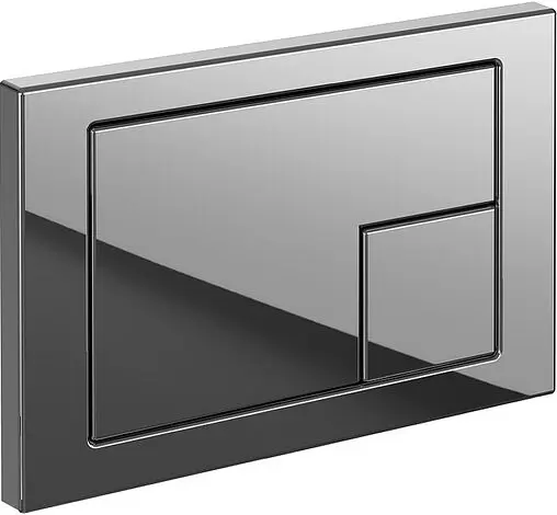 Комплект 6 в 1 Cersanit Carina XL CO DPL EO slim 64441 с кнопкой Corner хром глянцевый