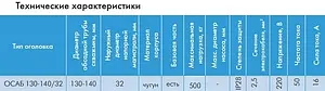 Оголовок скважинный Джилекс ОСАБ 130-140/32 6100, 3