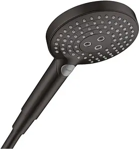 Лейка ручного душа Hansgrohe Raindance Select S 120 3jet чёрный матовый 26530670, 1
