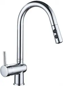 Смеситель для кухни с выдвижным изливом Gross Aqua Extra хром 3140609C Смеситель для кухни с выдвижным изливом Gross Aqua Extra хром 3140609C, 1