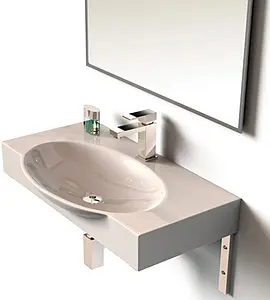 Раковина Sanita Luxe Infinity 76 белый INF76SLWB01KR Раковина Sanita Luxe Infinity 76 белый INF76SLWB01KR, 5