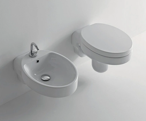 Биде подвесное Kerasan Cento белый 352501