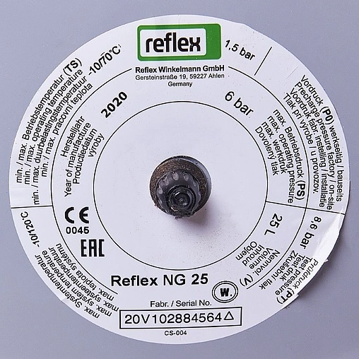 Расширительный бак Reflex NG 25л 6 бар 8260100